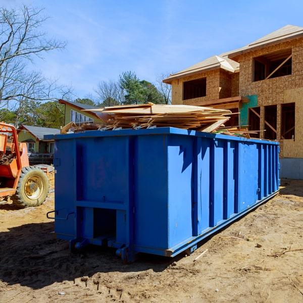 we offer pickup and delivery services in addition to our construction dumpster rentals